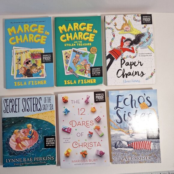 Advance Reader Copy Grades 5+ Uncorrected Proof 11 Book Lot - Picture 2 of 13